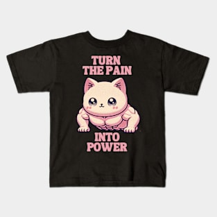 Turn the pain into power Kids T-Shirt